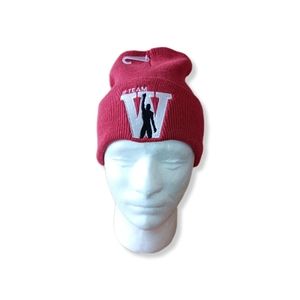 Team Williams Brand Red Winter Hats